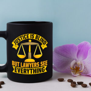 Justice is Blind mug 1
